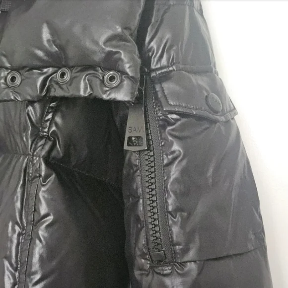 SAM. SOHO BELTED MID LENGTH PUFFER JACKET MEDIUM - Picture 9 of 16